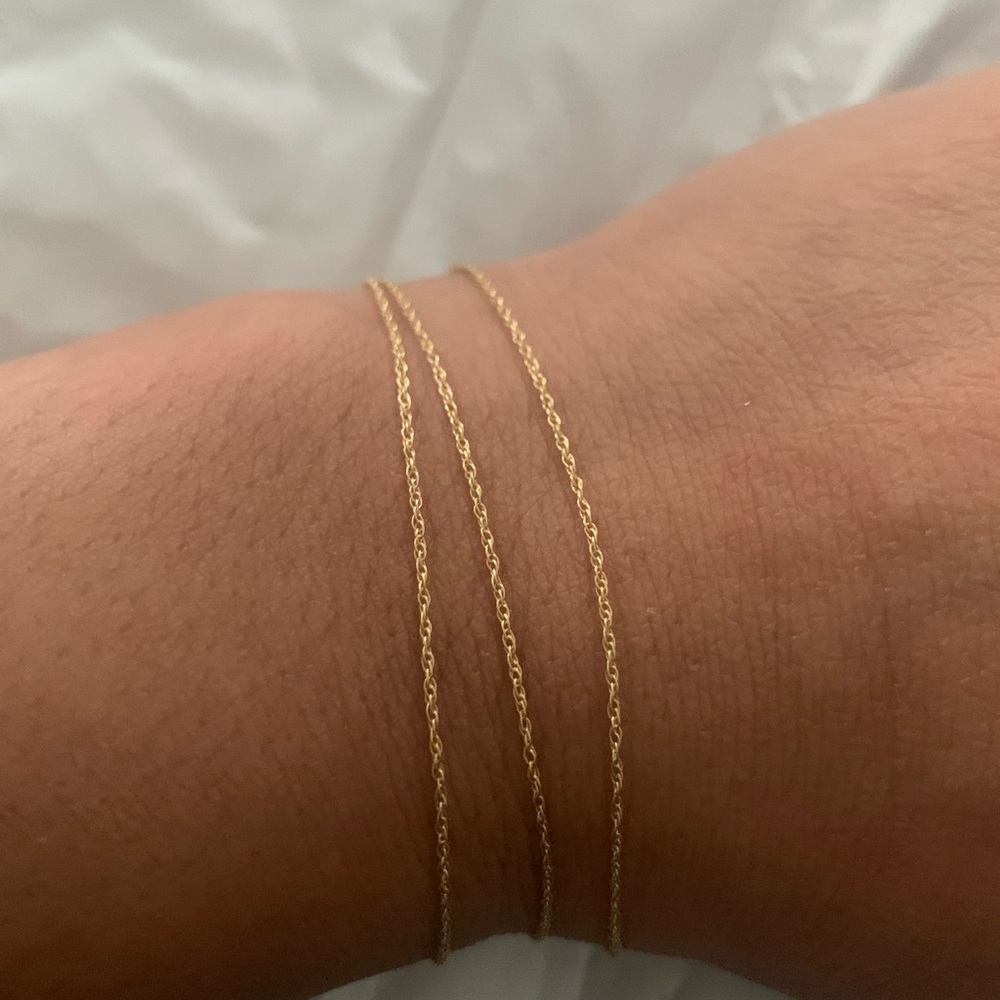10k Gold Rope Chain - 20"